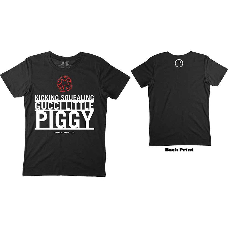Radiohead Gucci Piggy Black