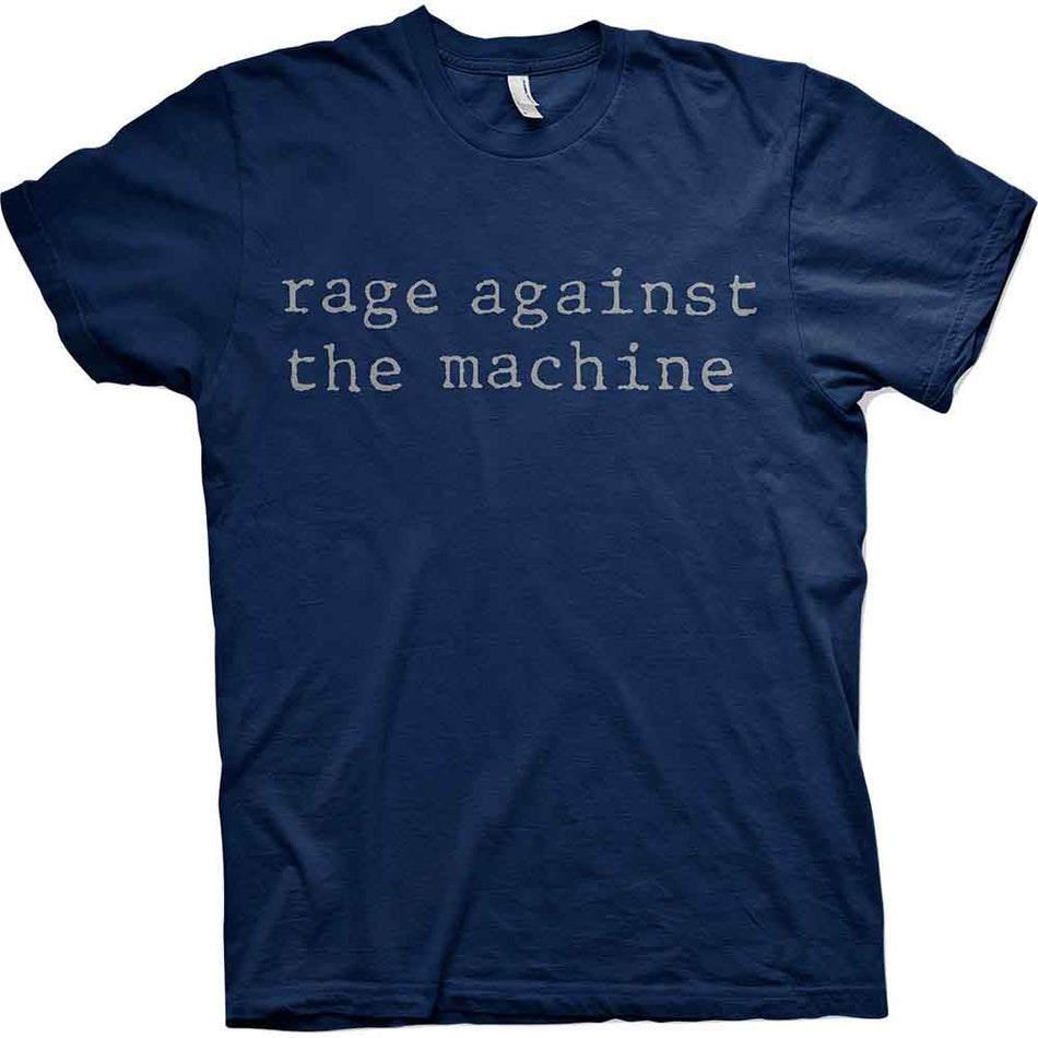 Rage Against The Machine Original Logo Blue