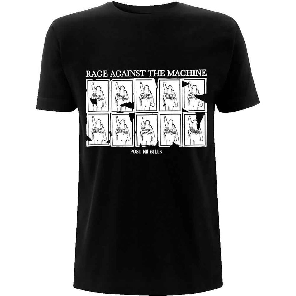 Rage Against The Machine Post No Bills Black