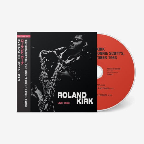 Rahsaan Roland Kirk Live At Ronnie Scott's 1963 - CD Album