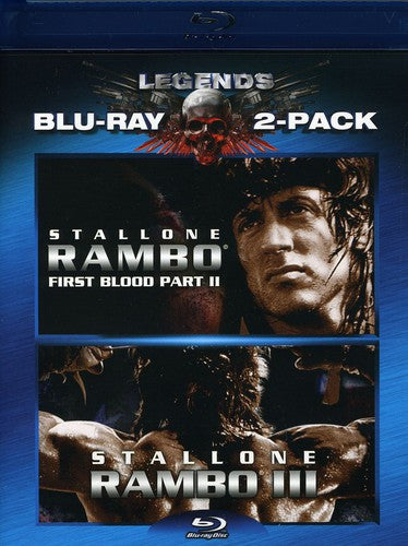 Rambo: First Blood II & Rambo: First Blood III Rambo: First Blood II / Rambo: First Blood III - 2-Disc Blu-Ray Set
