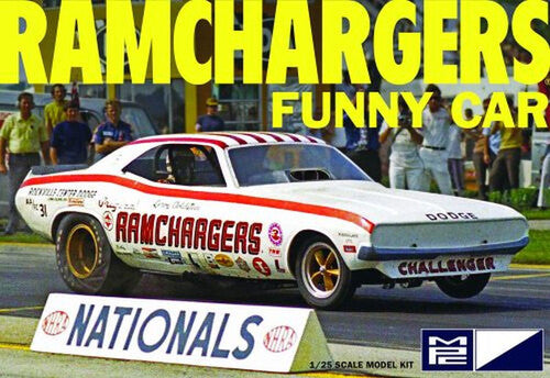 Ramchargers Dodge Challenger MPC Ramchargers Dodge Challenger Funny Car 1/25 Scale Model Kit - CD Album