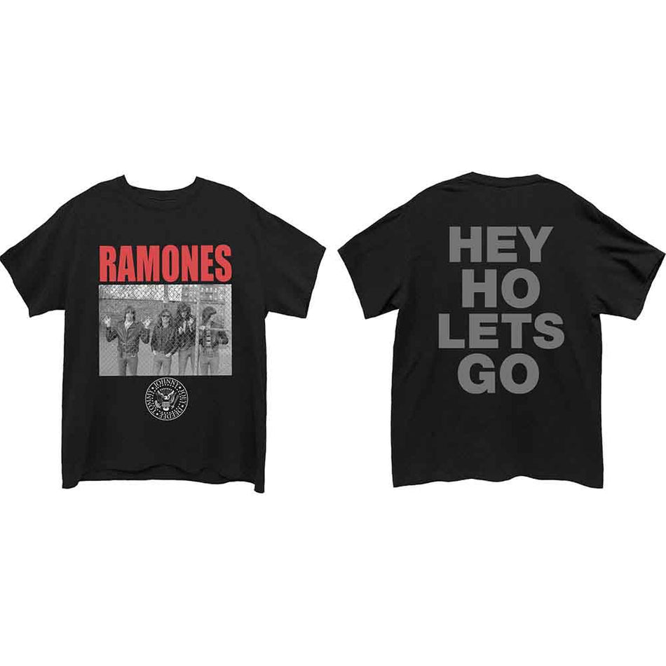 Ramones Cage Photo Black