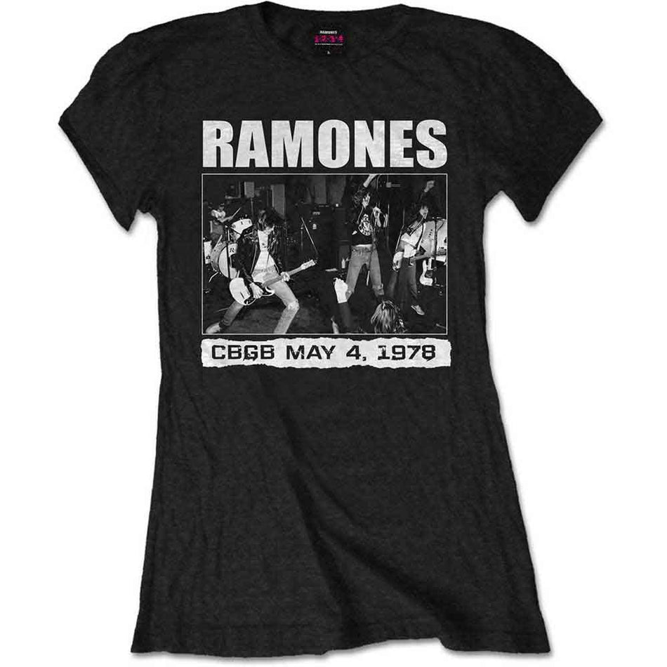 Ramones CBGB 1978 Black