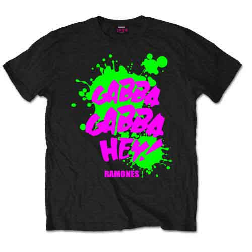 Ramones Gabba Gabba Hey Black