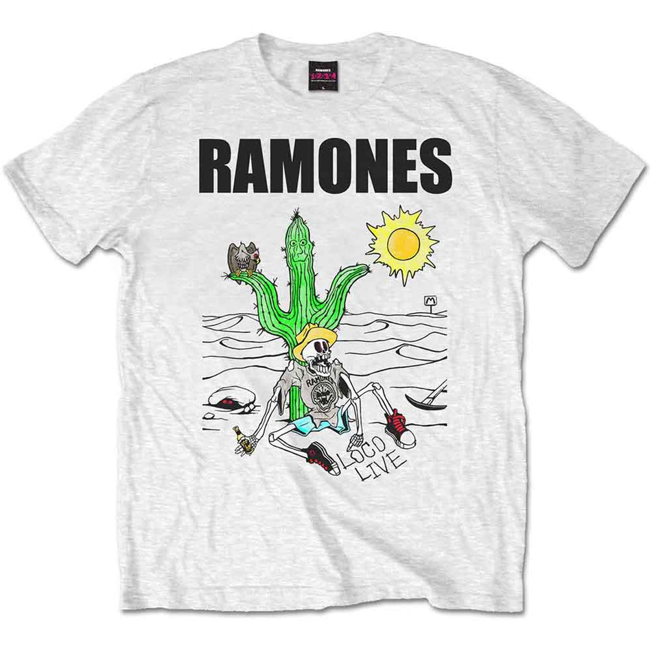 Ramones Loco Live White