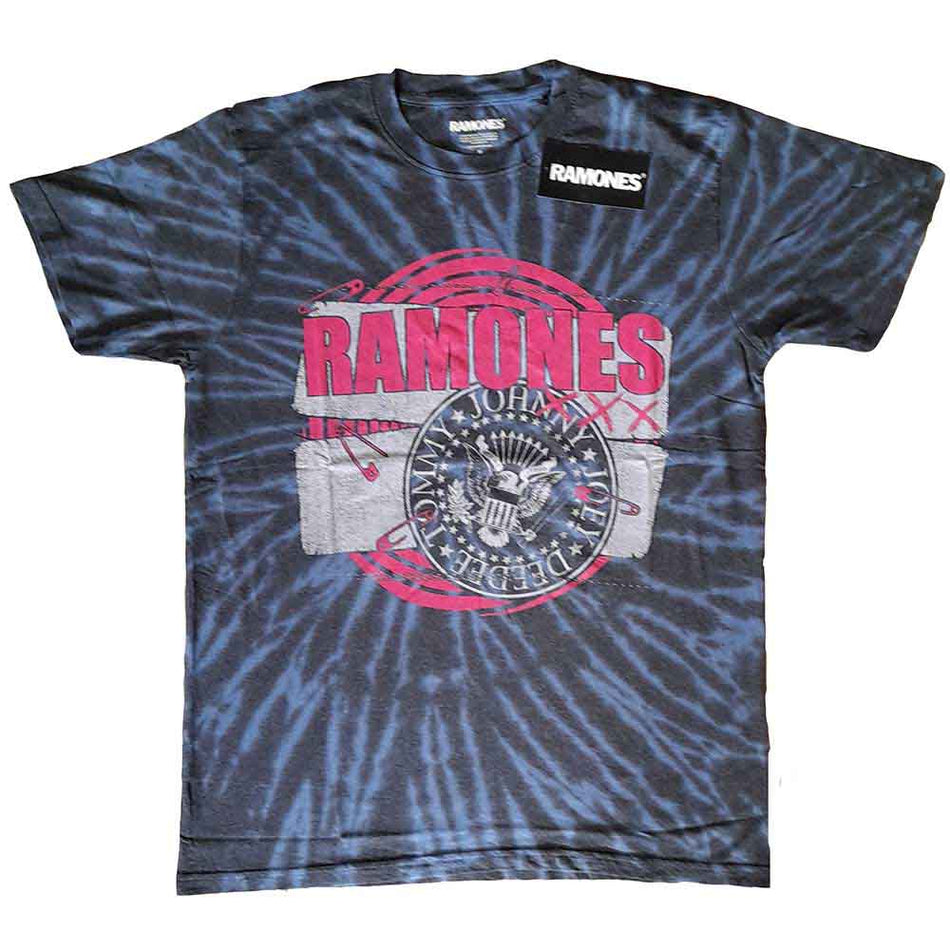 Ramones Punk Patch Blue