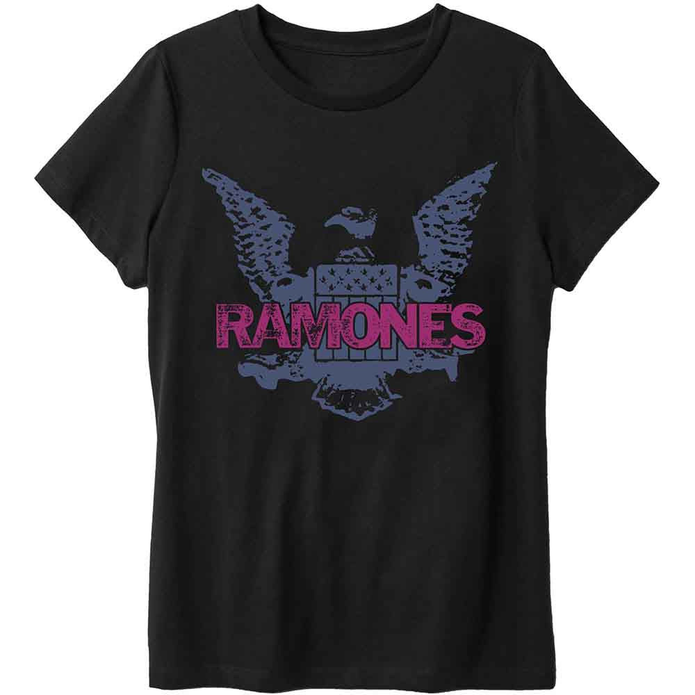 Ramones Purple Eagle Black