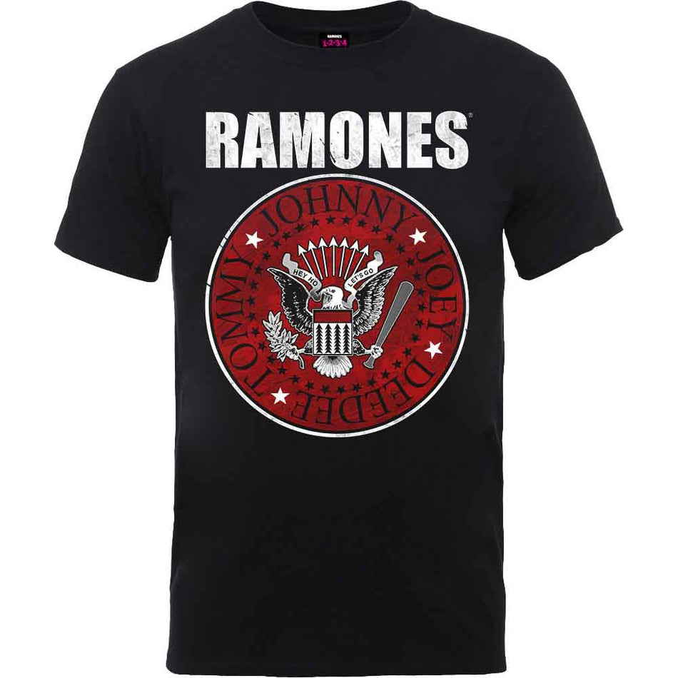 Ramones Red Fill Seal Black