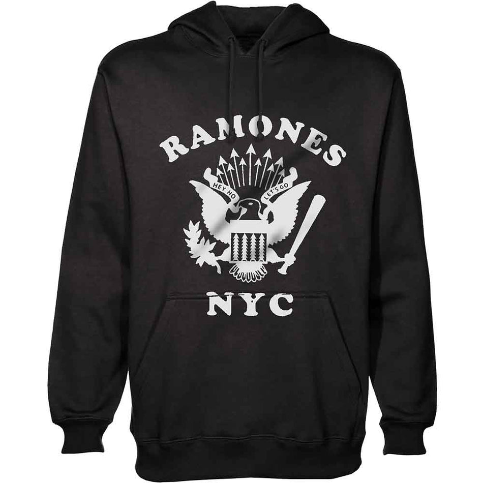 Ramones Retro Eagle New York City Black