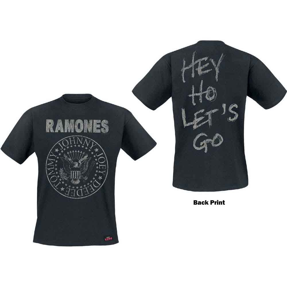 Ramones Seal Hey Ho Black