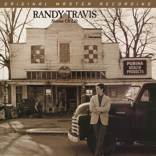 Randy Travis Storms Of Life - Record Album - Vinyl LP