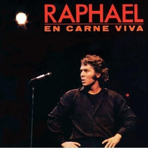 RAPHAEL En Carne Viva - Record Album - Vinyl LP