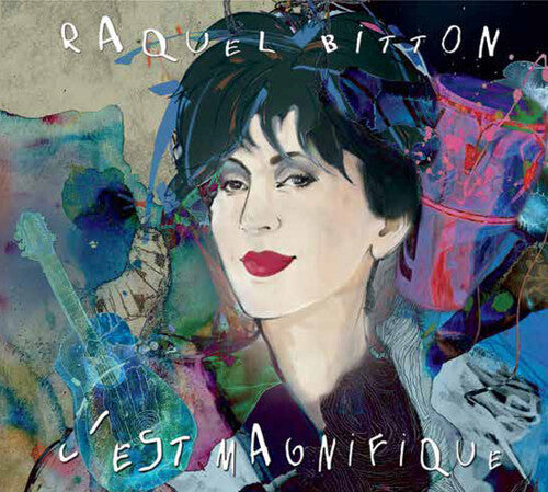 Raquel Bitton C'Est Magnifique - Record Album - Vinyl LP