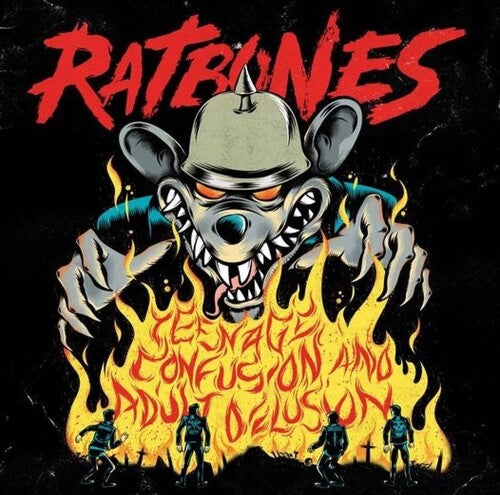 Ratbones Teenage Confusion & Adult Delusion - Record Album - Vinyl LP