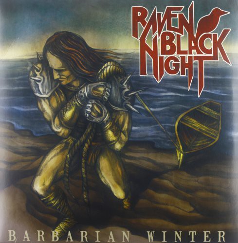 Raven Black Night Barbarian Winter - Record Album - Vinyl LP