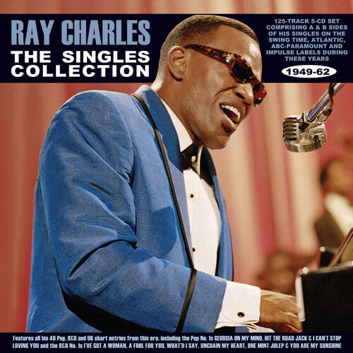 Ray Charles The Singles Collection 1949-62 - 5-Disc CD Album