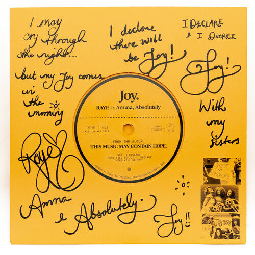 Raye Joy. (Feat Amma & Absolutely) (7")