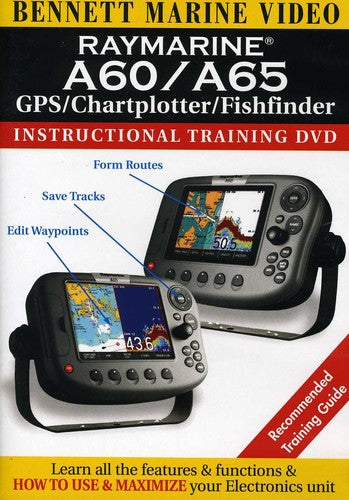 Raymarine A60 / A65 GPS / Chartplotter A60 / A65 Chartplotter / Fishfinder - DVD
