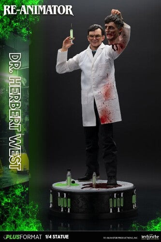 Re-Animator Dr Herbert West 1/4 Plus Format Statue Re-Animator Dr Herbert West 1/4 Scale Plus Format Statue - CD Album