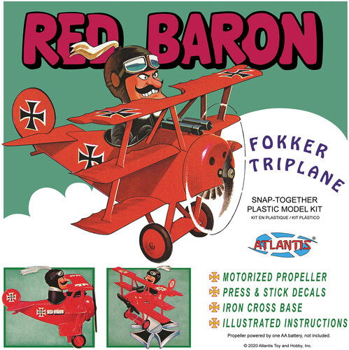 Red Baron Fokker Tri Plane Snap Model Kit Red Baron Fokker Tri Plane Snap Model Kit - CD Album