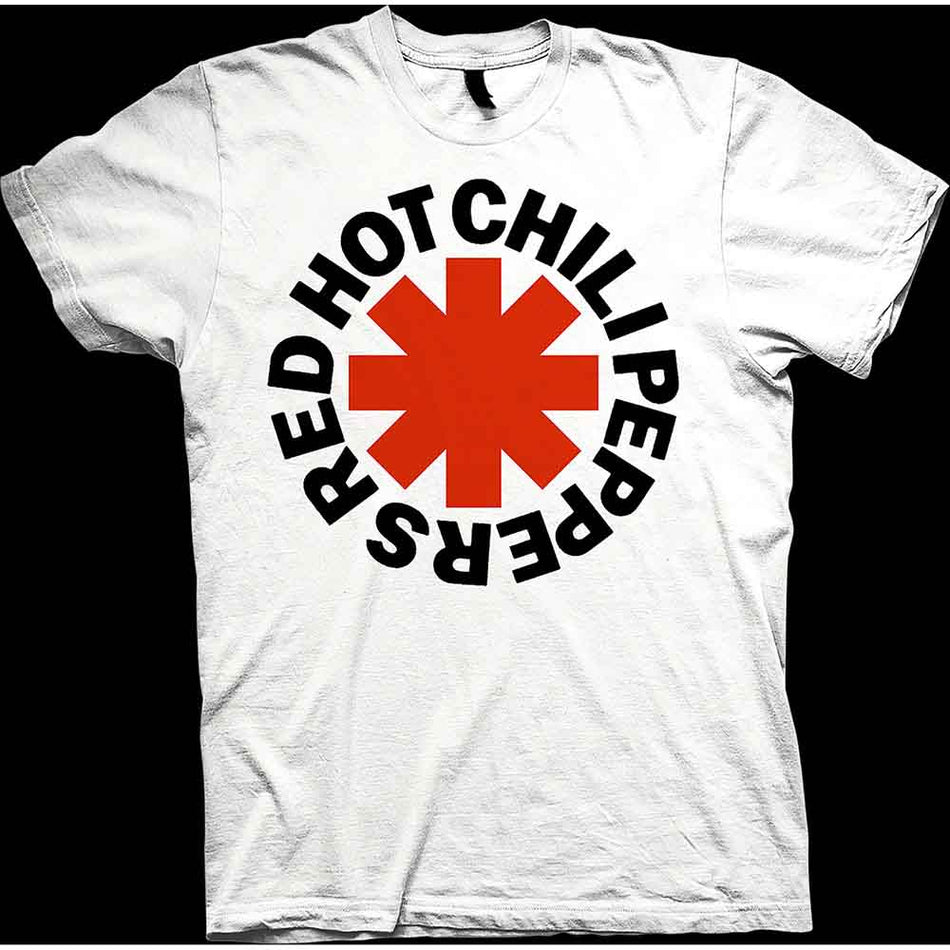 RED HOT CHILI PEPPERS Red Asterisk White