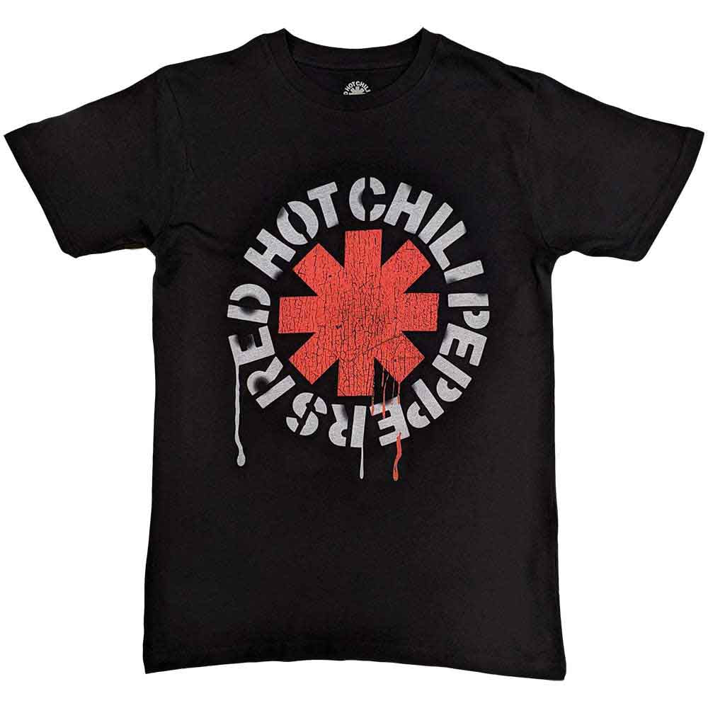 RED HOT CHILI PEPPERS Stencil Black