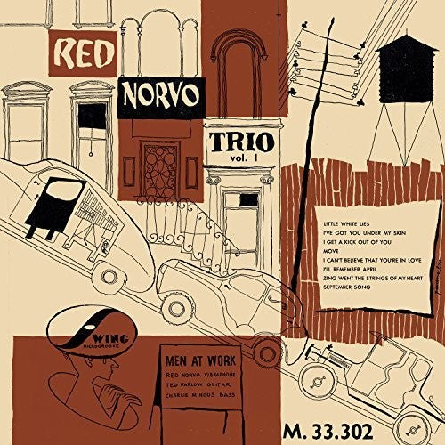 Red Norvo Trio Men At Work - Record Album - Vinyl LP