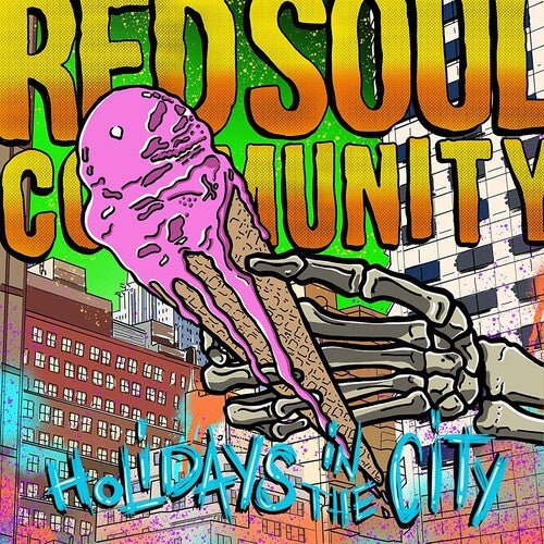 Red Soul Community Holidays In The City - Record Album - Vinyl LP