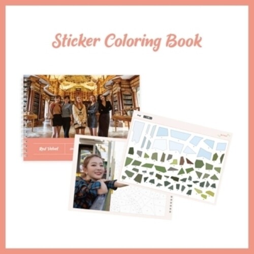 Red Velvet Sticker Coloring Book (incl. Bonus Sticker + Postcard) - CD Album