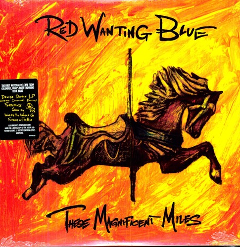 Red Wanting Blue These Magnificent Miles - Record Album - Vinyl LP