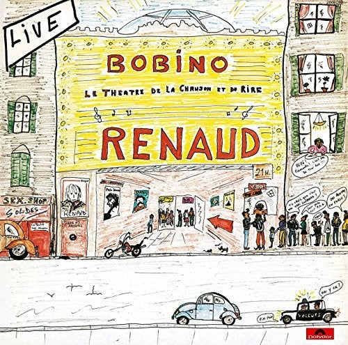 Renaud Live Bobino 80 - Record Album - Vinyl LP