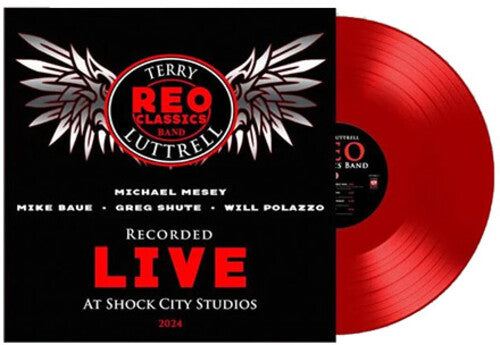 REO Classics Band Recorded Live At Shock City Studios 2024 - Record Album - Vinyl LP