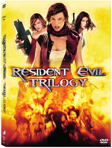 Resident Evil 1-3 - 4-Disc DVD Set