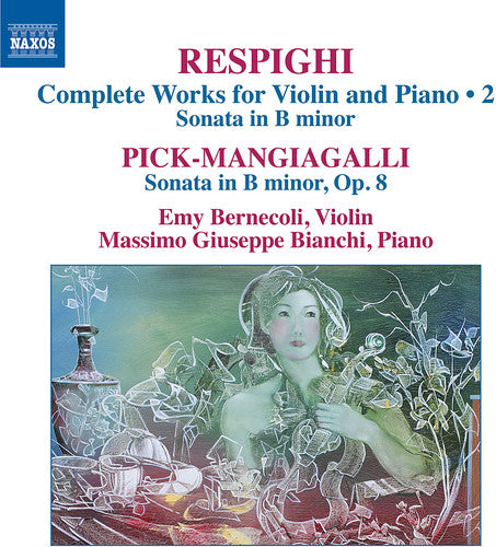 Respighi / Bernecoli / Bianchi Son in B minor for Violin & Piano-Pick-Mangiagalli - CD Album