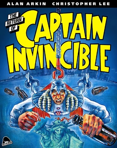 Return of Captain Invincible The Return of Captain Invincible - 3-Disc Blu-Ray Set