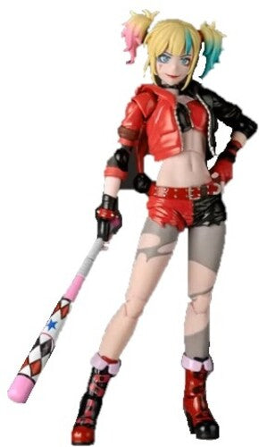 Revoltech Amazing Yamaguchi Harley Quinn Isekai Revoltech Amazing Yamaguchi Harley Quinn Suicide Squad Isekai Ver. Action Figure - Action Figure