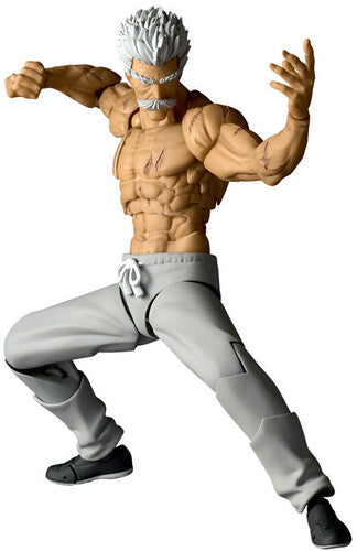 Revoltech Amazing Yamaguchi One Punch Man Silver One Punch Man - Revoltech: Amazing Yamagunchi - Pang (Silver Fang) Action Figure - Action Figure