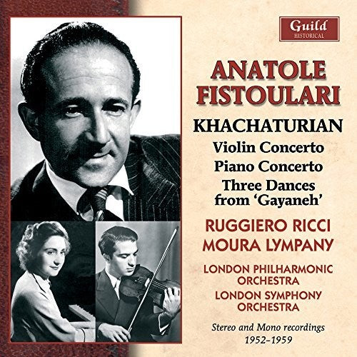 Ricci / Lympany / London Philharmonic Orch Khachaturian 1952-59 - CD Album