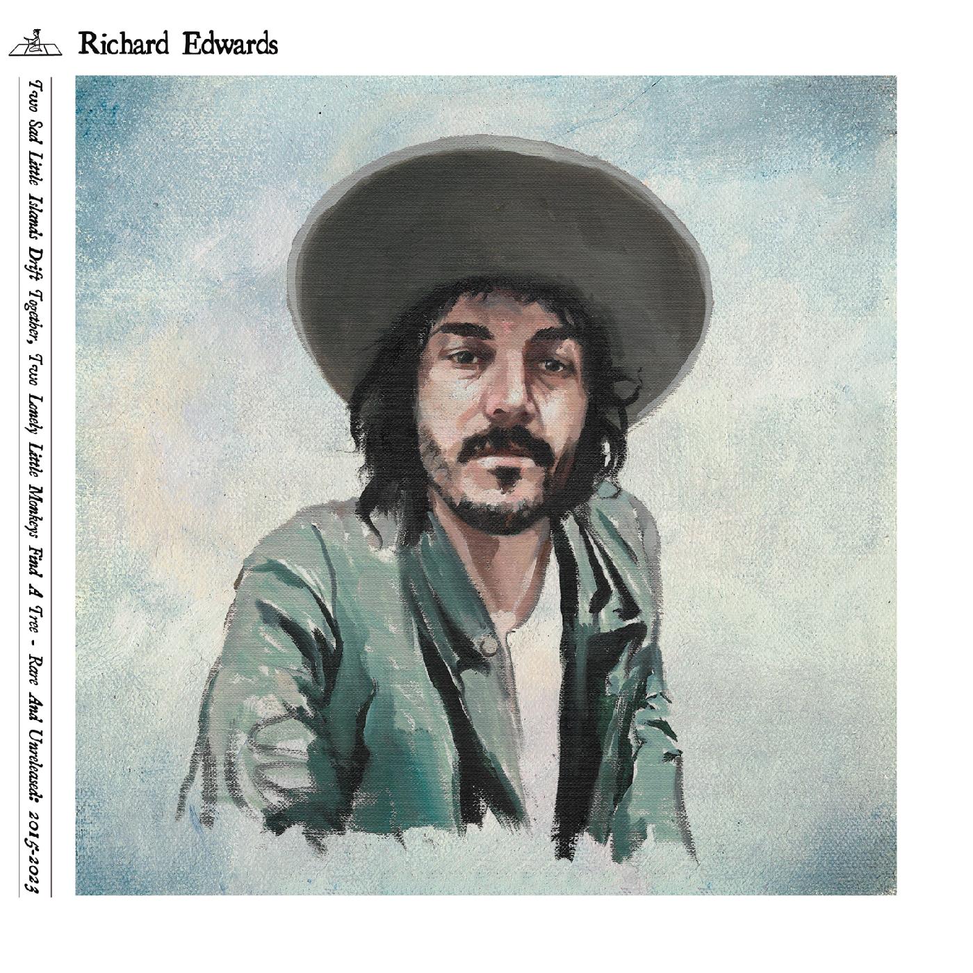 Richard Edwards Two Sad Little Islands Drift Together, Two Lonely Little Monkeys Find A Tree (Rare and Unreleased) 2015-2023 (ORANGE CREAMSICLE SPLATTER VINYL)