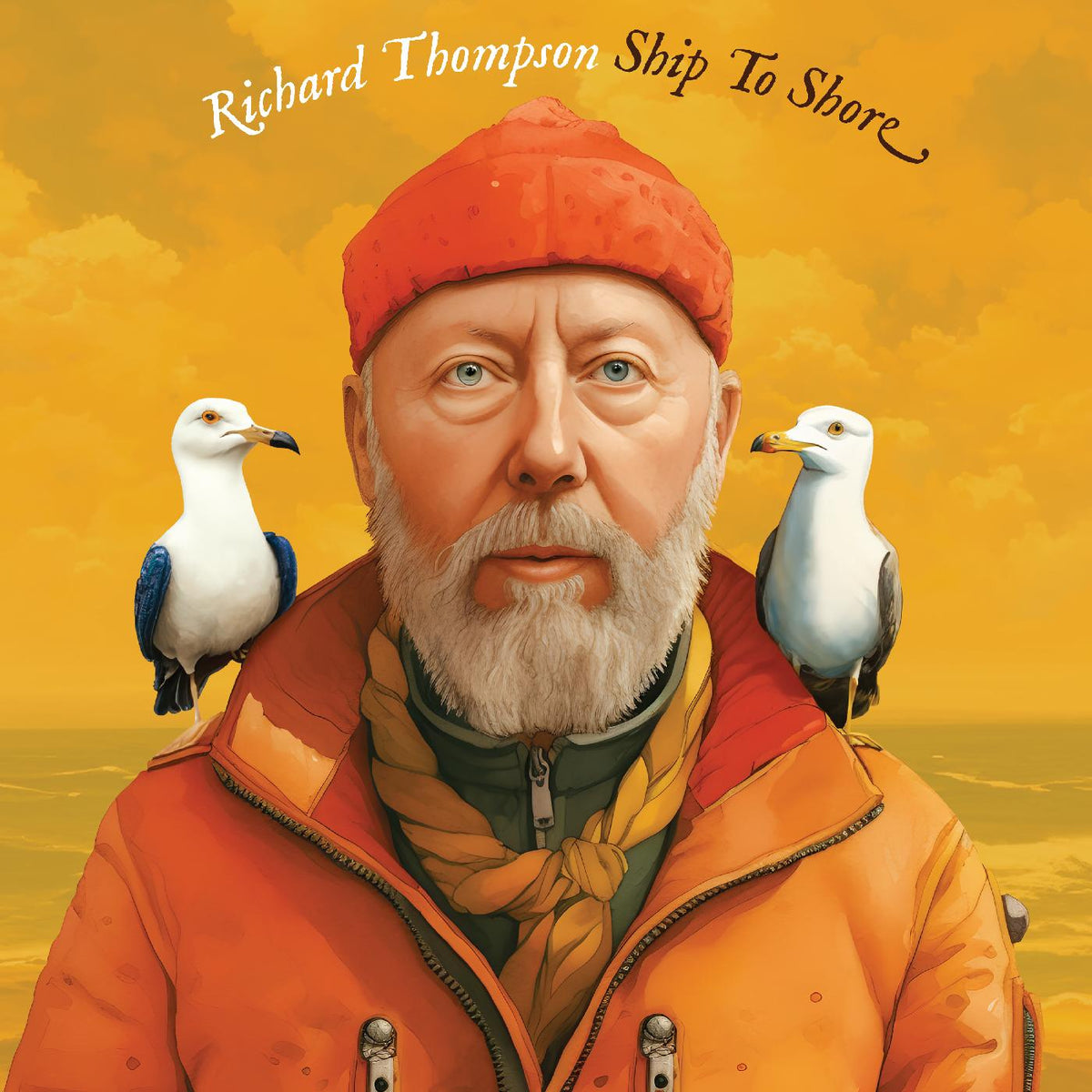 Richard Thompson Ship To Shore (Sticker, Gatefold LP Jacket) (2 Lp's)