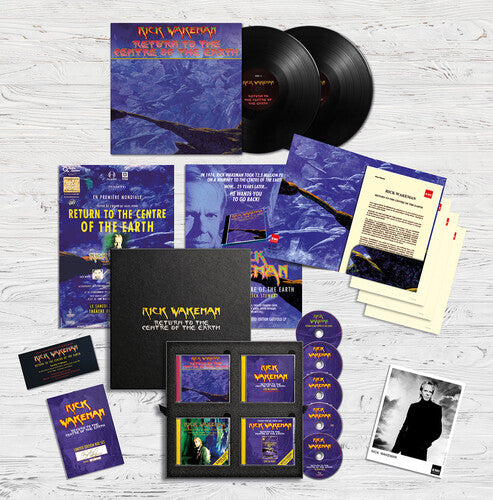 Rick Wakeman Return To The Centre Of The Earth - 7-Disc Record Album - Vinyl LP