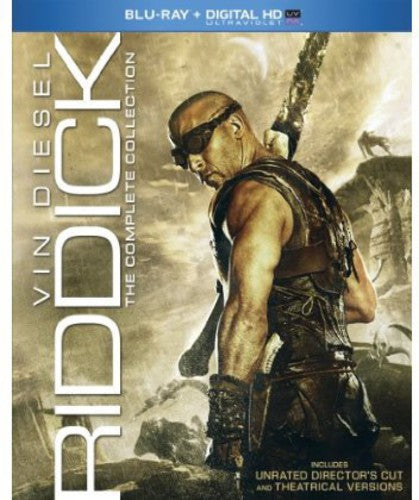 Riddick: Complete Collection Riddick: The Complete Collection - 3-Disc Blu-Ray Set