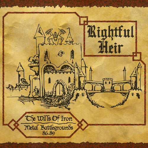Rightful Heir The Wills of Iron - Metal Battlegrounds 86-89 - CD Album