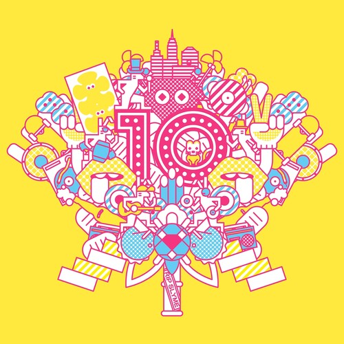 Rip Slyme 10 - Double Record Album - Vinyl LP