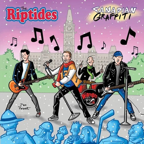 Riptides Canadian Graffiti - Record Album - Vinyl LP