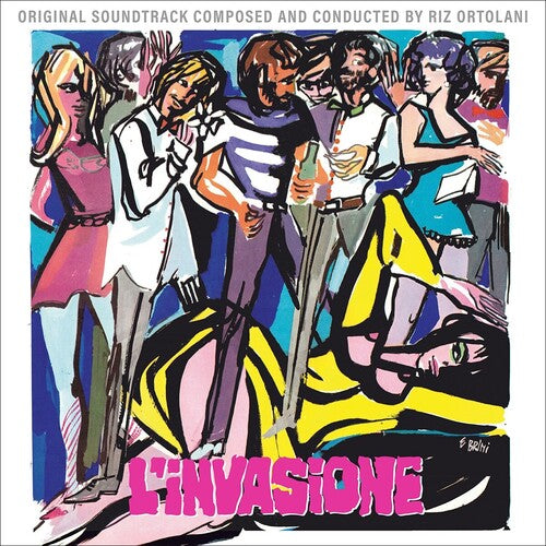 RIZ ORTOLANI L'Invasione (Original Soundtrack) - Record Album - Vinyl LP