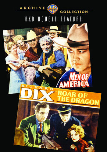 RKO Double Feature: Men of America / Roar of the Dragon - DVD
