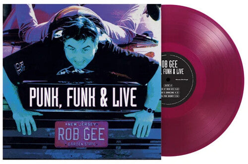 Rob Gee Punk Funk & Live - Record Album - Vinyl LP