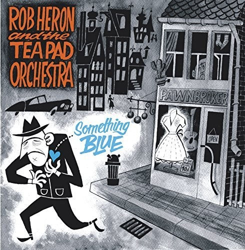 Rob Heron & the Teapad Orchestra Something Blue - Record Album - Vinyl LP